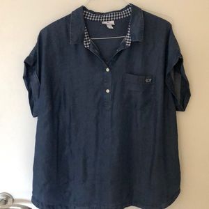 Vineyard Vines & Target denim shirt